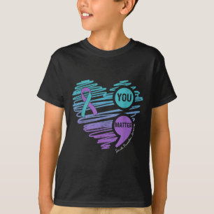 T-shirt Vous Prévention du Suicide Sensibilisation Semicol