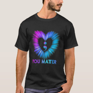 T-shirt Vous Problème Prévention Suicide Sensibilisation T