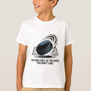 T-shirt Vous Ratez 100 Pour Cent Des Tir Que Vous Ne Prene