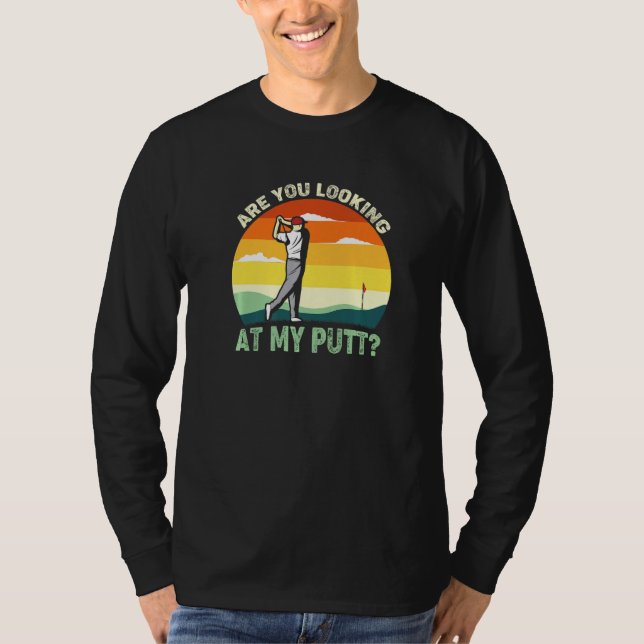 T-shirt Vous Regardez My Putt Golf 1 (Devant)