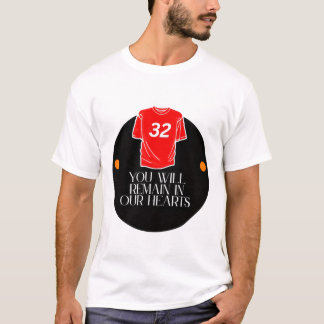 T-shirt Vous resterez dans nos coeurs rudi johnson