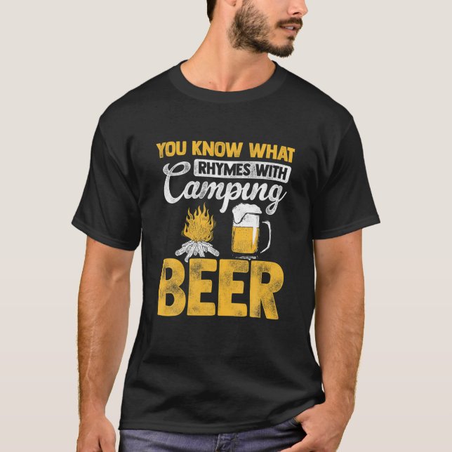 T-shirt Vous Savez Ce Qui Récit Avec Le Camping ? Camper d (Devant)
