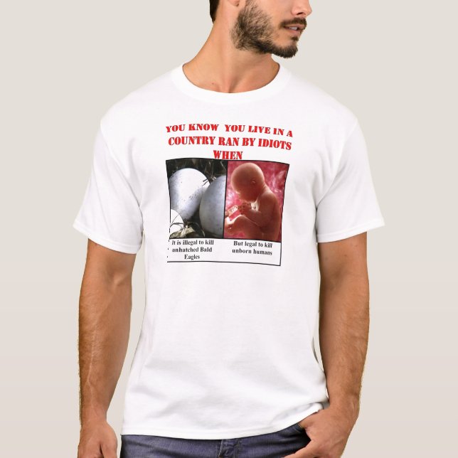 T-SHIRT VOUS SAVEZ QUE VOUS VIVEZ DANS UN PAYS AVEZ COURU (Devant)