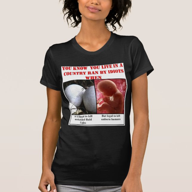 T-SHIRT VOUS SAVEZ QUE VOUS VIVEZ DANS UN PAYS AVEZ COURU (Devant)