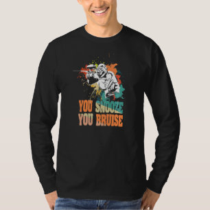 T-shirt Vous Snooze Vous Bruit Citation Pour Un Paintball