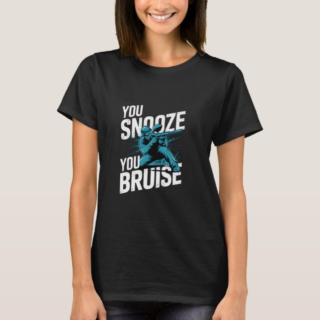 T-shirt Vous Snooze Vous Bruit Paintball Action (Devant)