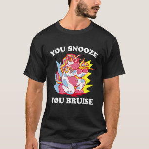 T-shirt Vous Snooze Vous Bruit Paintball Hommes Femmes Enf
