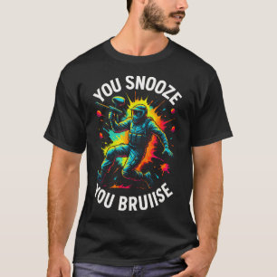 T-shirt Vous sommeillez, vous vous faites mal - Peinture d