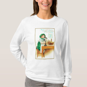 T-shirt Vous souhaitant St Patrick lumineux et heureux