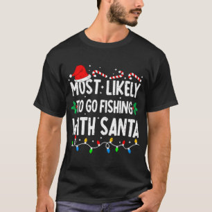 T-shirt Vous souhaitant un très beau Fishmas Funny Bass Fi