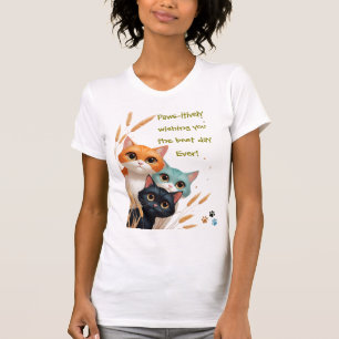 T-shirt Vous souhaitant une journée exceptionnelle Positiv