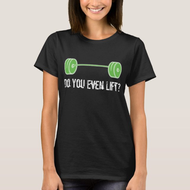 T-shirt Vous soulevez-vous même ? (Devant)