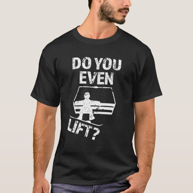 T-shirt Vous soulevez-vous même ? chemise drôle d'hommes (Devant)