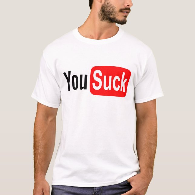 T-shirt Vous sucez (Devant)