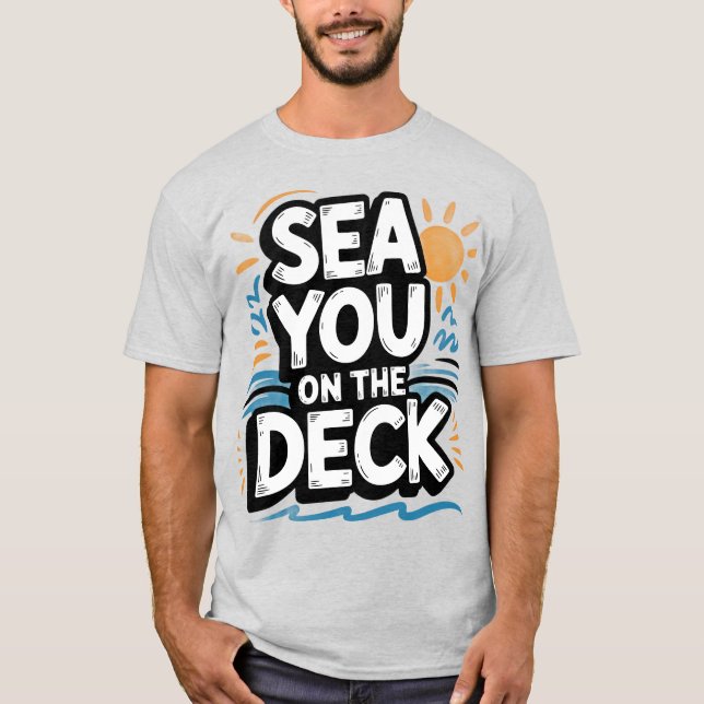 T-shirt Vous sur le pont (Devant)