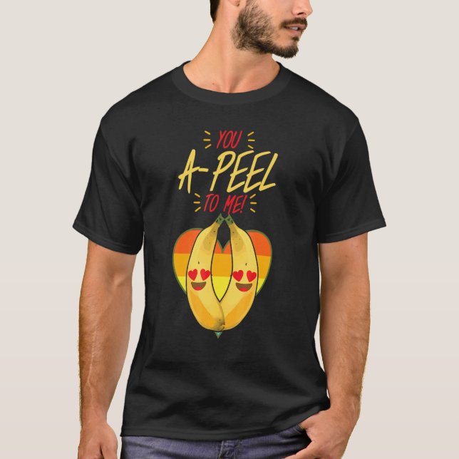 T-shirt Vous Un Peel Pour Moi Drôle Femmes Banane Fruit Ja (Devant)