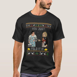 T-shirt Vous Venez De Le Plier Dans Le Chee.Se Xmas Vilain