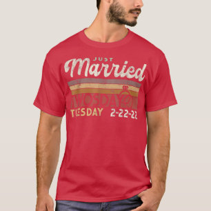 T-shirt VOUS VENUS DE NOUS MARIER le MARDI 22 FÉVRIER Mari