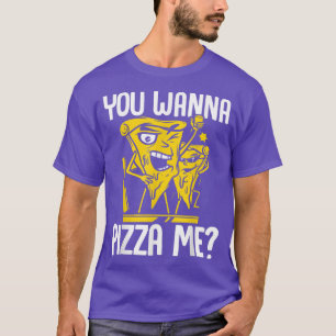 T-shirt Vous Voulez Pizza Me Manger Italien Pizza Lover