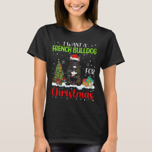 T-shirt Vous Voulez Un Chien À Balle Français Pour Noël Co