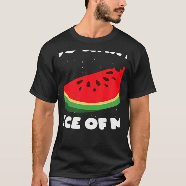 T-shirt Vous Voulez Un Morceau De Moi Eau Tropicale Fruit  (Devant)