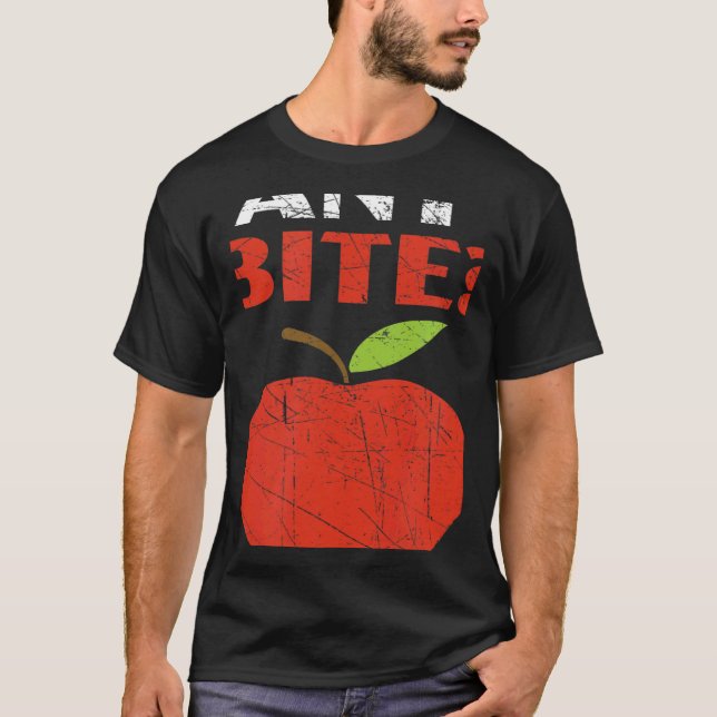 T-shirt Vous Voulez Un Petit Pomme Cuisson Squad Pomme Fru (Devant)
