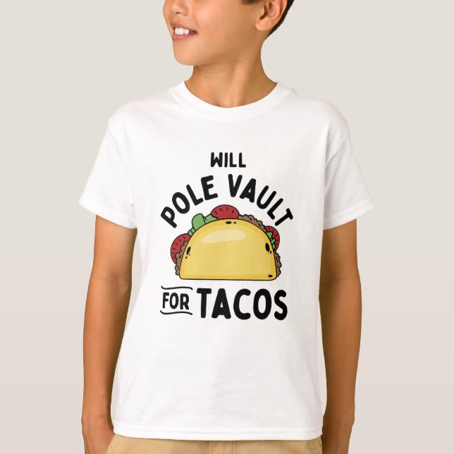 T-shirt Voûte À Pôle - Coffre À Pôle Pour Tacos (Devant)