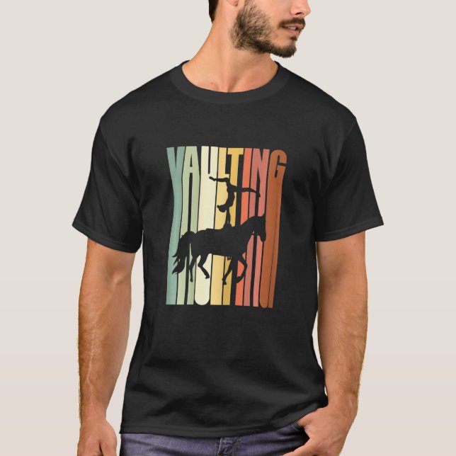 T-shirt Voûte Cheval Pour Filles Femmes (Devant)