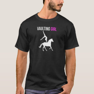 T-shirt Voûte de fille équestre voûte