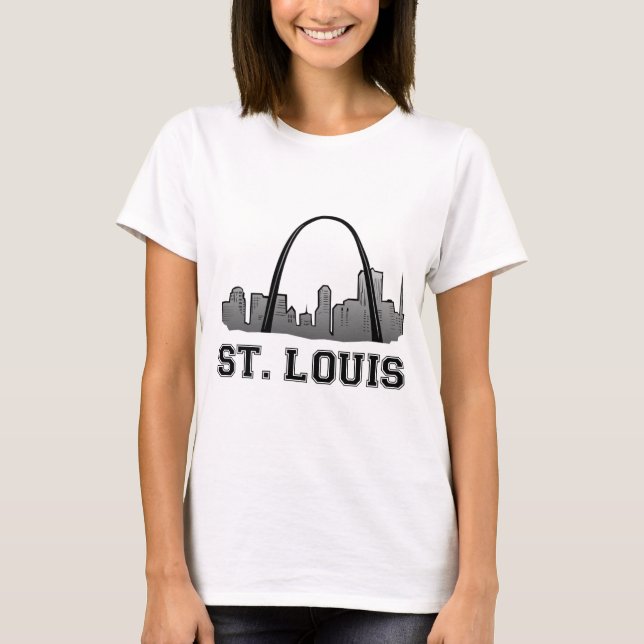 T-shirt Voûte de passage à St Louis (Devant)