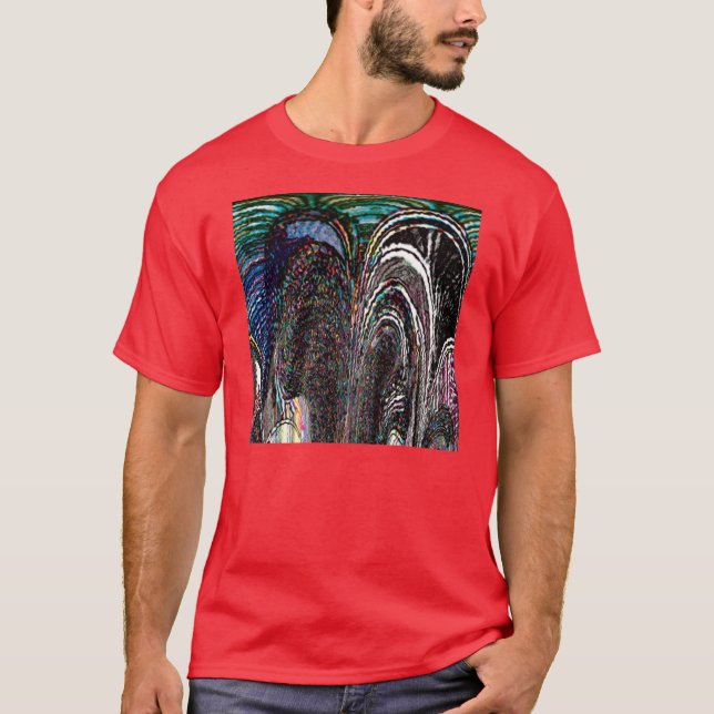 T-shirt Voûtes en verre souillé (Devant)