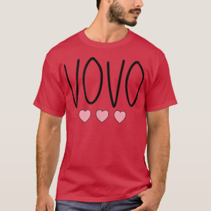 T-shirt Vovo Coeurs grand-mère portugais minimes