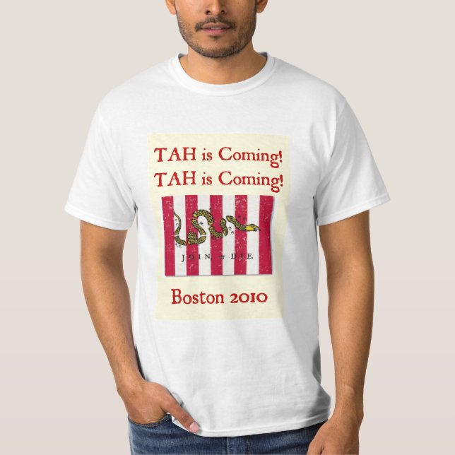 T-shirt VOYAGE 2010 de Boston TAH (Devant)