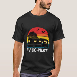 T-shirt Voyage à domicile pour Camg Co-Pilote Rv
