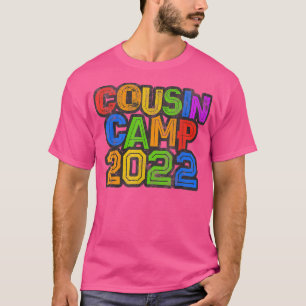 T-shirt VOYAGE À Dormir Grandma Grandpa 2022 CAMP DE COUSI