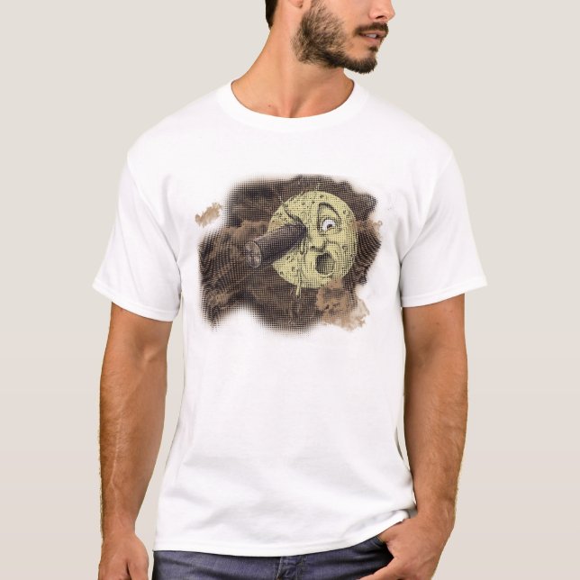 T-shirt « Voyage à la Lune " (Devant)