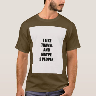T-shirt Voyage Amoureux Drôle Idée cadeau I Like Hobby Gra