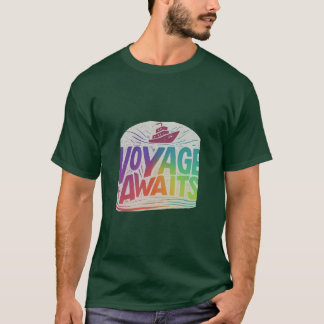 T-shirt Voyage attend