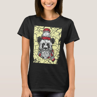 T-shirt Voyage au zoo Animaux Animaux préférés Panda en dé