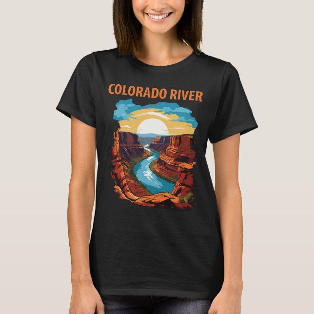 T-shirt Voyage Colorado River Horseshoe Bend (Devant)