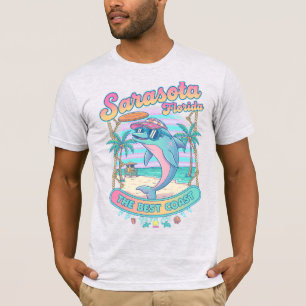 T-shirt Voyage côtier à Sarasota Beach en Floride - Vibes