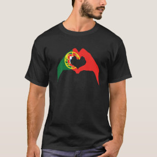 T-shirt VOYAGE D'AMOUR Portugais Drapeau Portugal