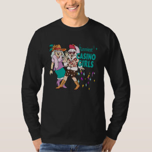 T-shirt Voyage de casino Filles de casino les plus drôles