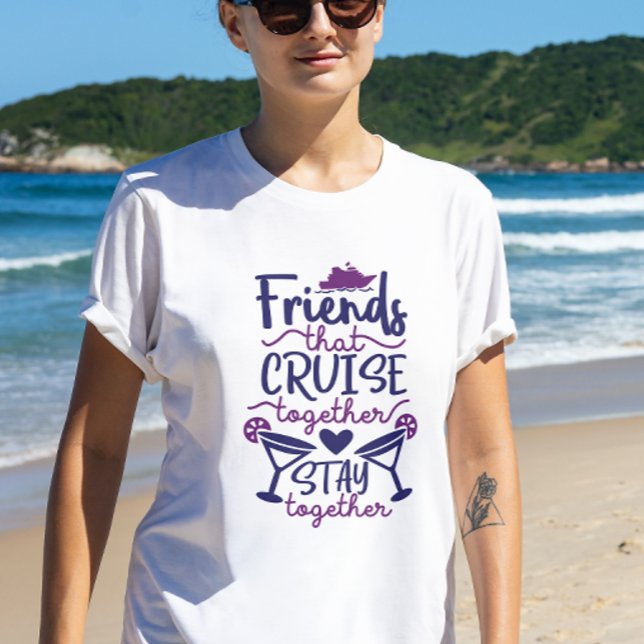 T-shirt Voyage de croisière de groupe Friends (Créateur téléchargé)
