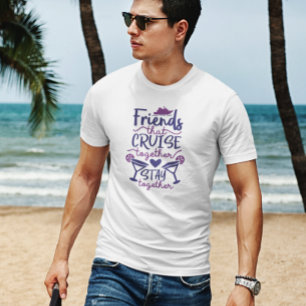 T-shirt Voyage de croisière de groupe Friends
