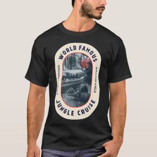 T-shirt Voyage de croisière Jungle célèbre dans le monde