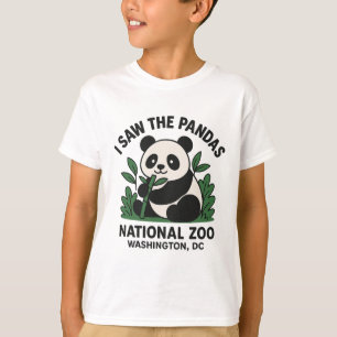 T-shirt Voyage de famille à Washington Dc Funny Panda Zoo