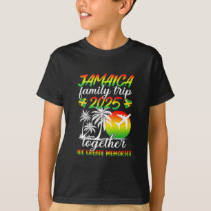 T-shirt Voyage de famille drôle en Jamaïque 2025 Nous créo