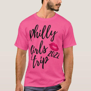 T-shirt Voyage de femmes Philly Girls 2022 Philadelphie Va