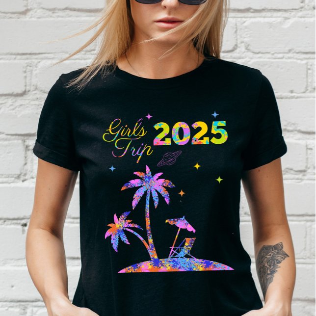T-shirt Voyage de fille sur mesure 2025 Bachelorette (Créateur téléchargé)
